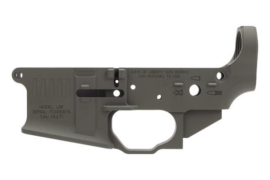 Billet AR-15 lower with modified beavertail and enlarged trigger pocket